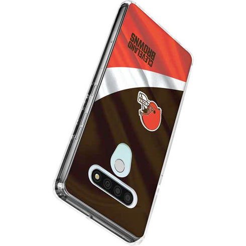 NFL Cleveland Browns LG Stylo 6 Clear Case