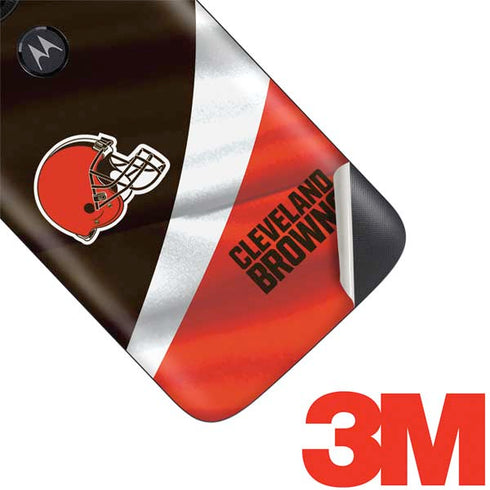 NFL Cleveland Browns Moto E5 Play Skin