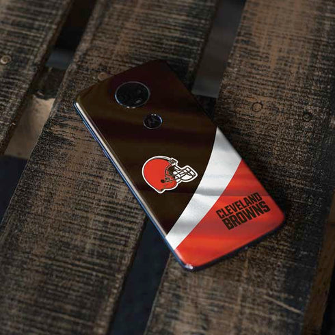 NFL Cleveland Browns Moto E5 Plus Skin