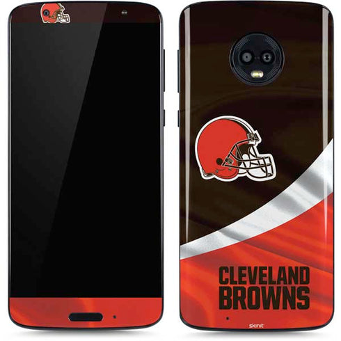 NFL Cleveland Browns Moto G6 Skin