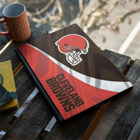 NFL Cleveland Browns MSI GS65 Stealth Laptop Skin