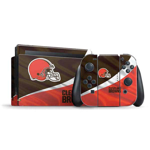 NFL Cleveland Browns Nintendo Switch Bundle Skin