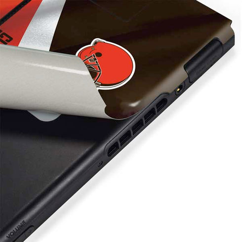 NFL Cleveland Browns Nintendo Switch Bundle Skin