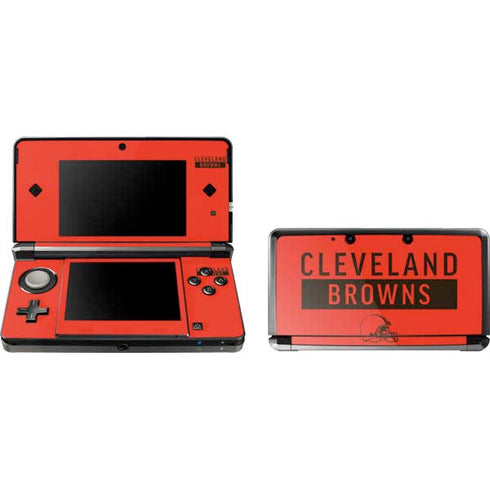 NFL Cleveland Browns Orange Performance Series 3DS (2011) Skin