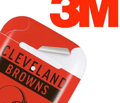 NFL Cleveland Browns Orange Performance Series Apple AirPods 2 Skin
