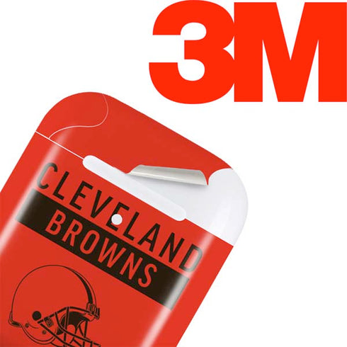 NFL Cleveland Browns Orange Performance Series Apple AirPods Skin
