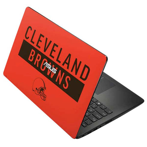 NFL Cleveland Browns Orange Performance Series Asus X502CA 15.6 Skin