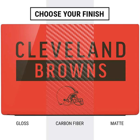 NFL Cleveland Browns Orange Performance Series Dell Vostro Skin