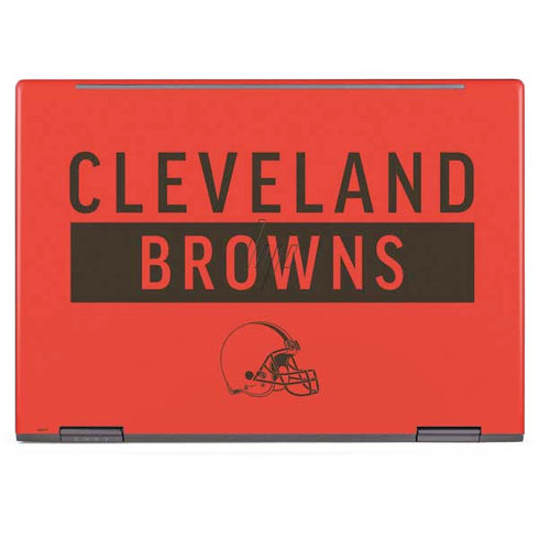 NFL Cleveland Browns Orange Performance Series HP Envy Skin