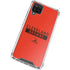 NFL Cleveland Browns Orange Performance Series Galaxy A12 Clear Case