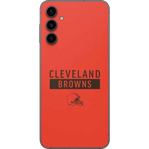 NFL Cleveland Browns Orange Performance Series Galaxy A14 5G Skin