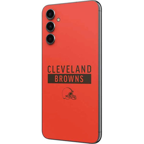 NFL Cleveland Browns Orange Performance Series Galaxy A14 5G Skin