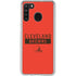 NFL Cleveland Browns Orange Performance Series Galaxy A21 Clear Case