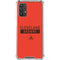 NFL Cleveland Browns Orange Performance Series Galaxy A32 5G Clear Case
