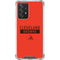 NFL Cleveland Browns Orange Performance Series Galaxy A52 5G Clear Case