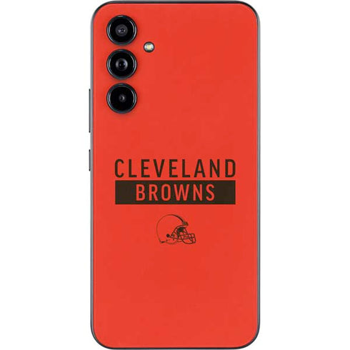 NFL Cleveland Browns Orange Performance Series Galaxy A54 5G Skin