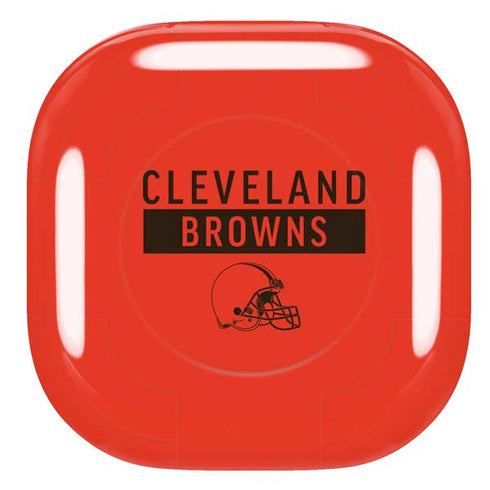 NFL Cleveland Browns Orange Performance Series Galaxy Buds Live Skin