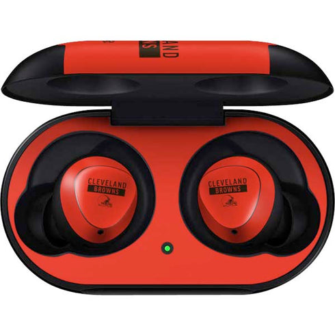 NFL Cleveland Browns Orange Performance Series Galaxy Buds Skin