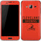 NFL Cleveland Browns Orange Performance Series Galaxy J3 Skin