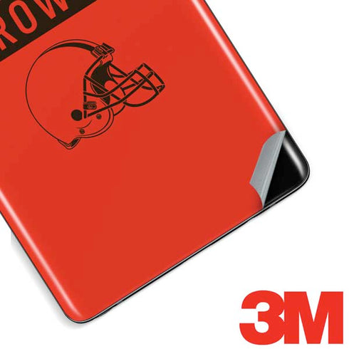 NFL Cleveland Browns Orange Performance Series Galaxy Note 8 Skin