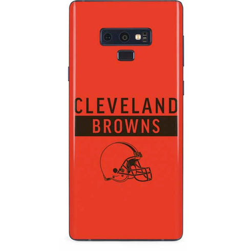 NFL Cleveland Browns Orange Performance Series Galaxy Note 9 Skin