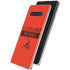 NFL Cleveland Browns Orange Performance Series Galaxy S10 Plus Skin