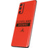 NFL Cleveland Browns Orange Performance Series Galaxy S20 Fan Edition Skin