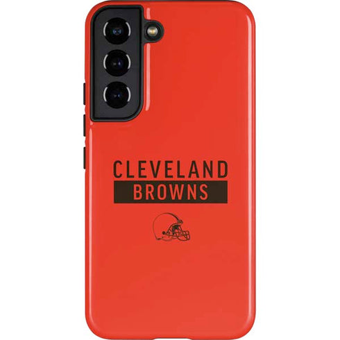 NFL Cleveland Browns Orange Performance Series Galaxy S22 Pro Case
