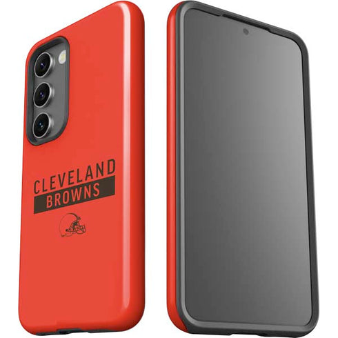 NFL Cleveland Browns Orange Performance Series Galaxy S23 Plus Pro Case