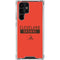 NFL Cleveland Browns Orange Performance Series Galaxy S24 Ultra Clear Case