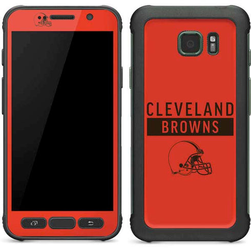 NFL Cleveland Browns Orange Performance Series Galaxy S7 Active Skin