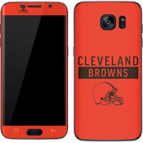 NFL Cleveland Browns Orange Performance Series Galaxy S7 Skin
