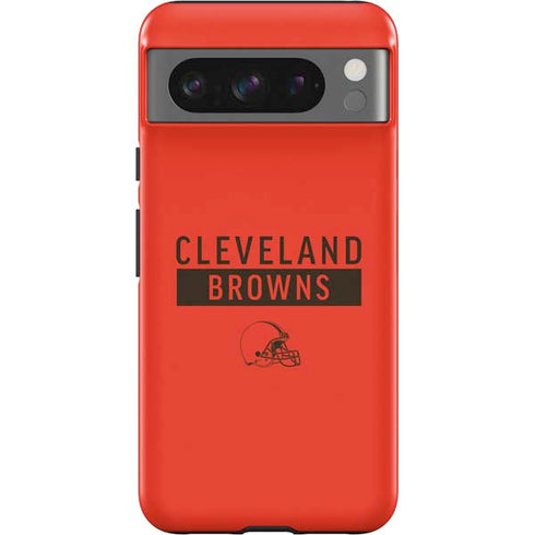 NFL Cleveland Browns Orange Performance Series Google Pixel 8 Pro Impact Case