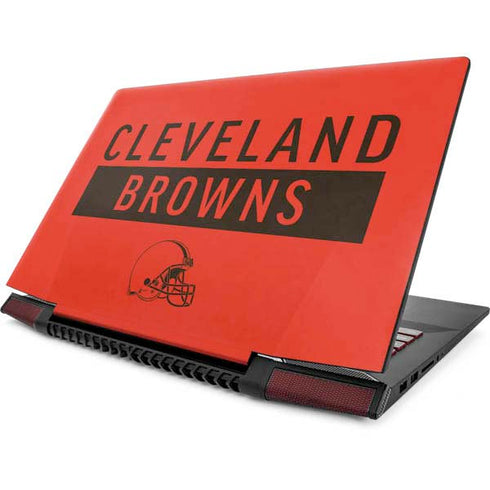 NFL Cleveland Browns Orange Performance Series Lenovo IdeaPad Skin