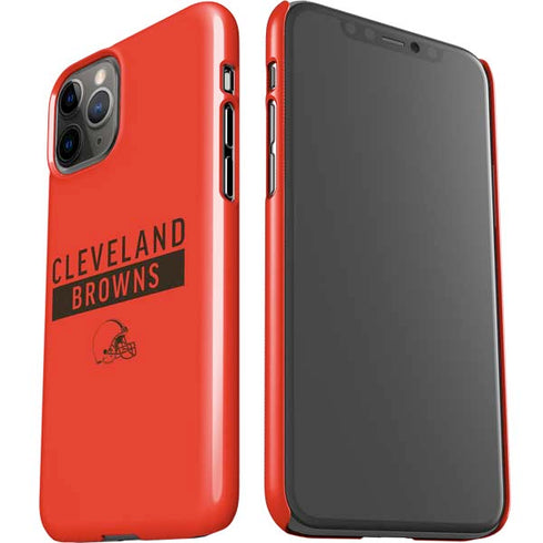 NFL Cleveland Browns Orange Performance Series iPhone 11 Pro Lite Case