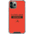 NFL Cleveland Browns Orange Performance Series iPhone 11 Pro Max Clear Case