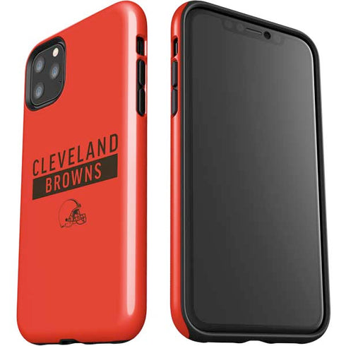 NFL Cleveland Browns Orange Performance Series iPhone 11 Pro Max Impact Case