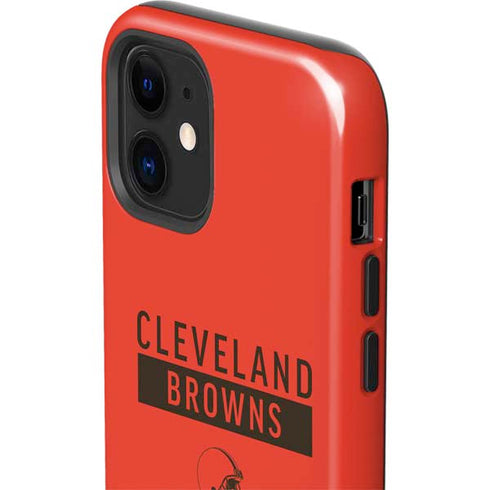NFL Cleveland Browns Orange Performance Series iPhone 12 Impact Case