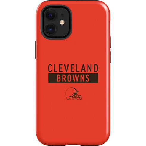 NFL Cleveland Browns Orange Performance Series iPhone 12 Mini Impact Case