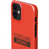 NFL Cleveland Browns Orange Performance Series iPhone 12 Mini Lite Case