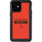 NFL Cleveland Browns Orange Performance Series iPhone 12 Mini Waterproof Case