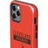 NFL Cleveland Browns Orange Performance Series iPhone 12 Pro Impact Case