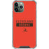 NFL Cleveland Browns Orange Performance Series iPhone 12 Pro Max Clear Case