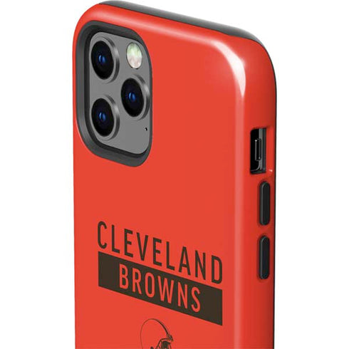 NFL Cleveland Browns Orange Performance Series iPhone 12 Pro Max Impact Case