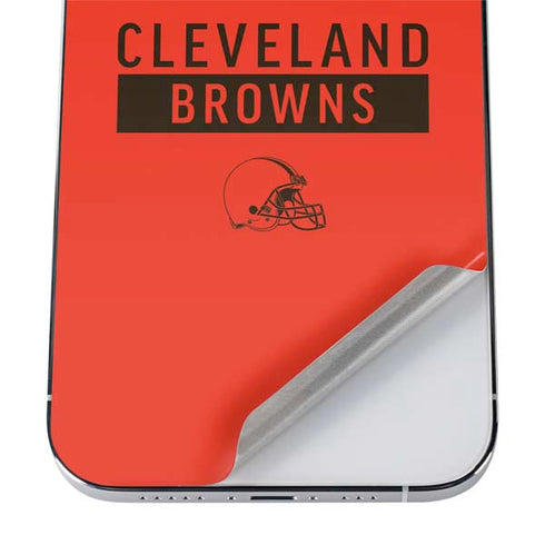 NFL Cleveland Browns Orange Performance Series iPhone 12 Pro Max Skin