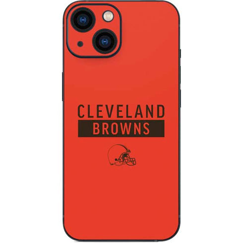 NFL Cleveland Browns Orange Performance Series iPhone 13 Mini Skin