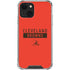 NFL Cleveland Browns Orange Performance Series iPhone 15 Plus Clear Case