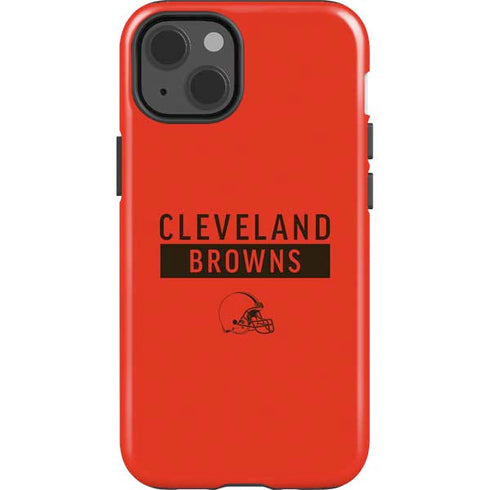 NFL Cleveland Browns Orange Performance Series iPhone 15 Impact Case