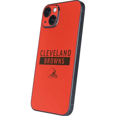 NFL Cleveland Browns Orange Performance Series iPhone 14 Plus Skin