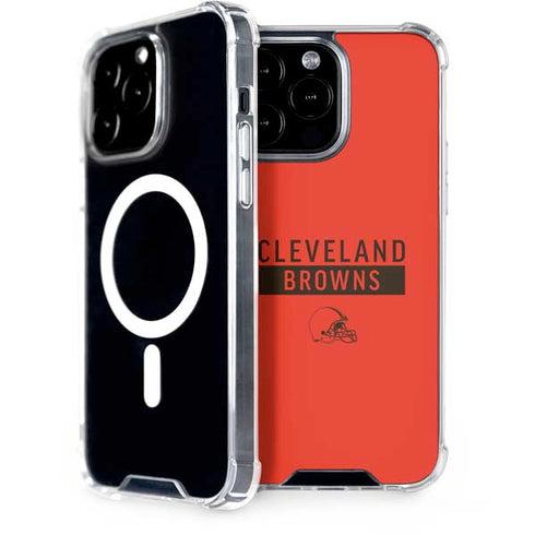 NFL Cleveland Browns Orange Performance Series iPhone 15 Pro Max MagSafe Case